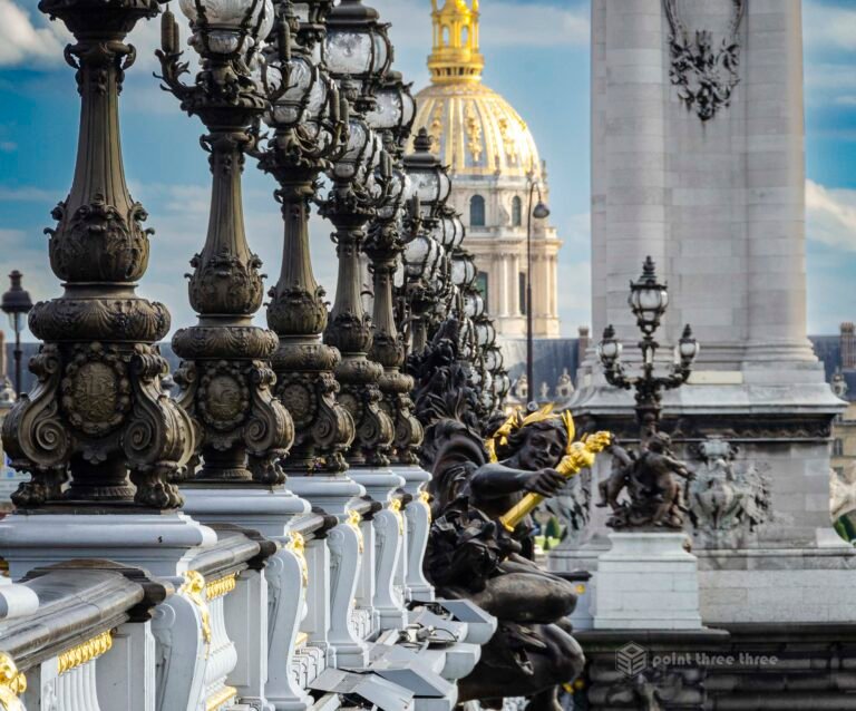Alexandre III Bridge in Paris