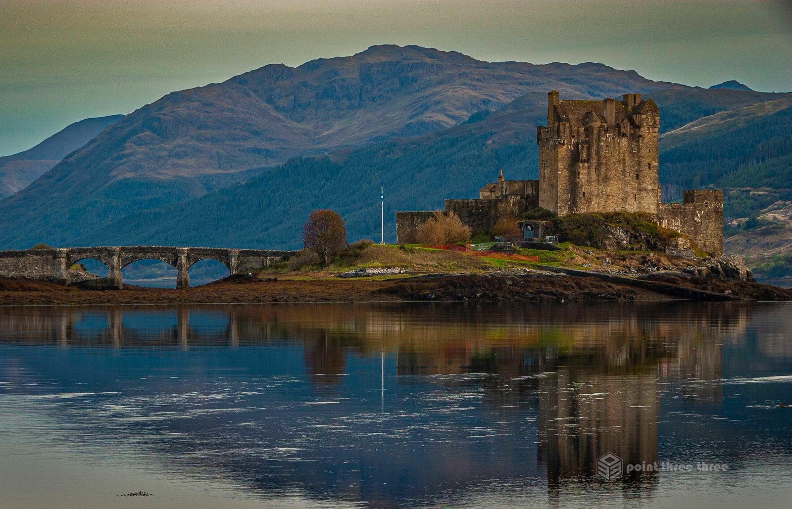 Eilean Donan Castle in the Scottish Highlands