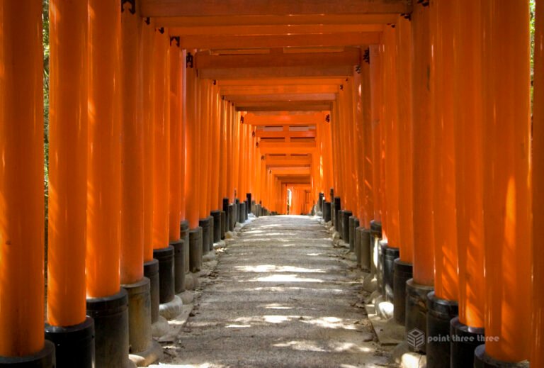 Fushimi Inari Shrine in Kyoto Japan