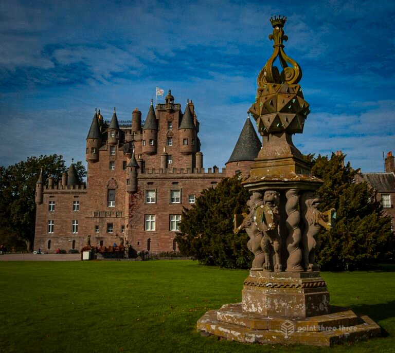 Glamis Castle in Angus Scotland