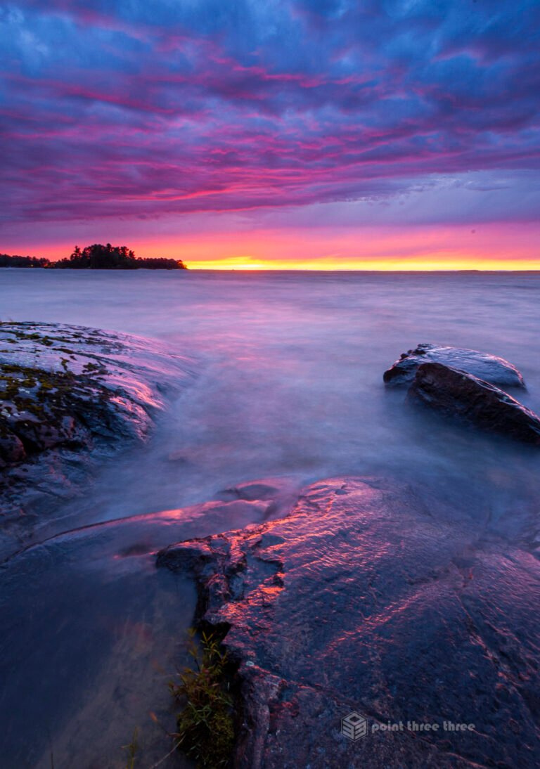 Sunset on Lake Nippissing