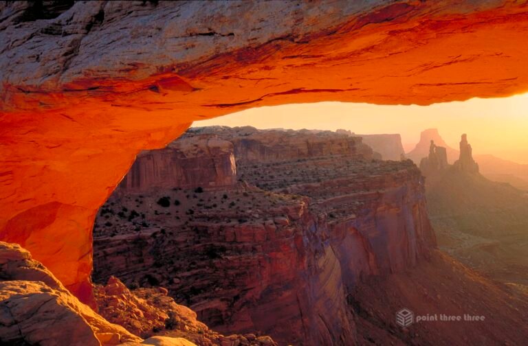 Sunrise at Mesa Arch in Canyonlands National Park