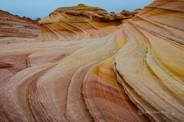 Small Wave in South Coyote Buttes in the Paria Canyon-Vermilion Cliffs Wilderness, Utah