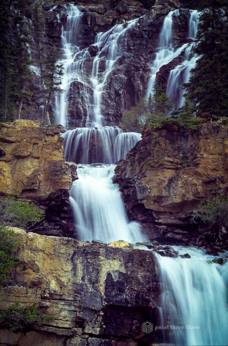Tangle Creek Falls Jasper National Park