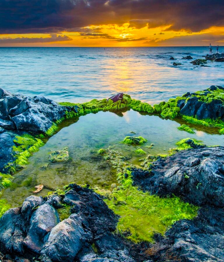 Charley Young Beach Sunset. Kamaole Beach Park I Kihei Maui