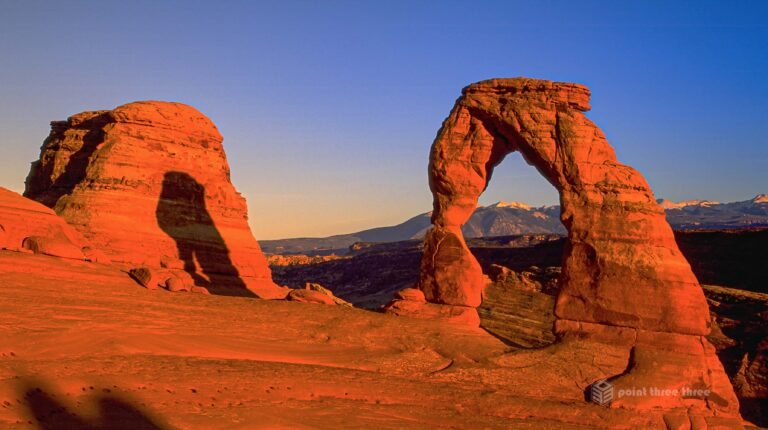 Delicate Arch Sunset, Arches National Park, Utah