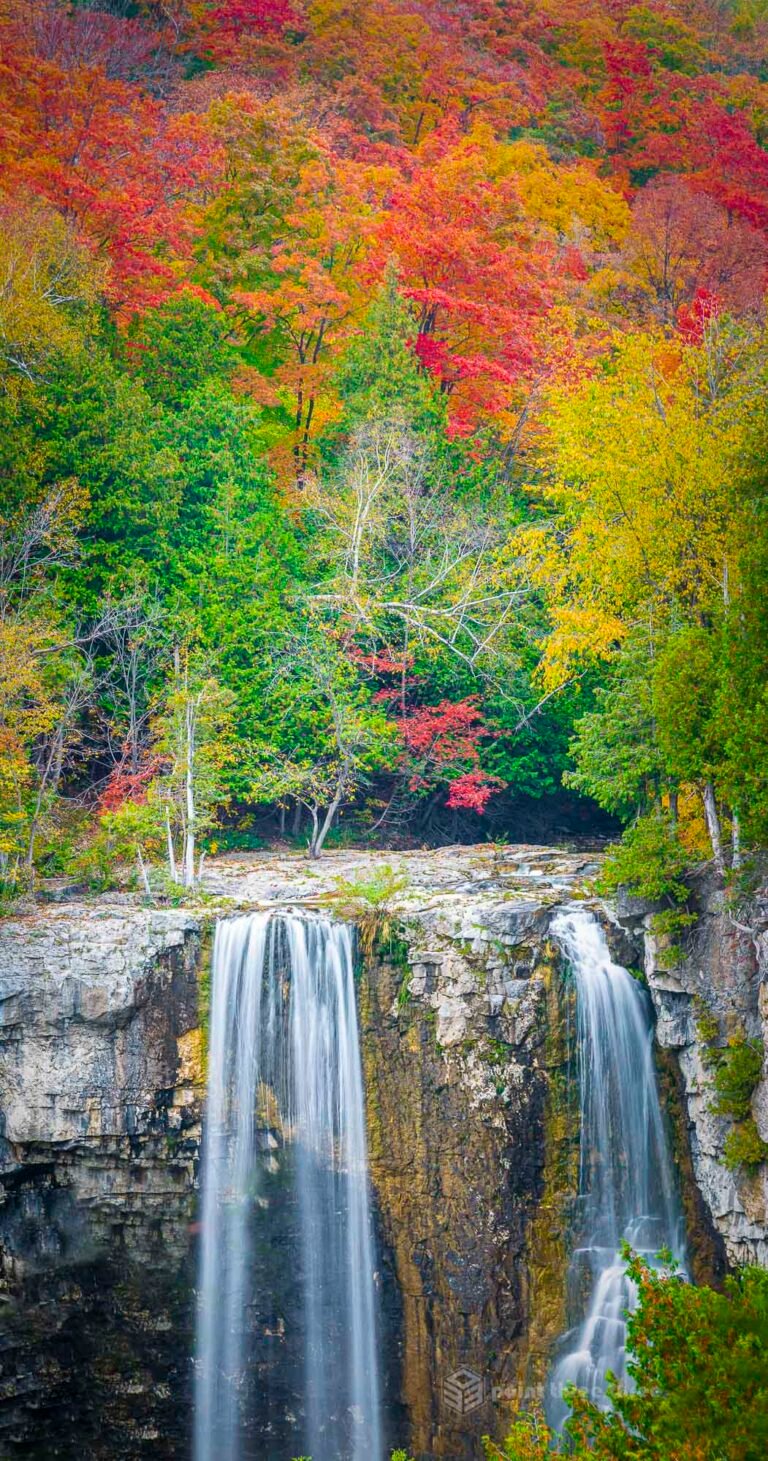 Fall Colors, Eugenia Waterfall, Ontario