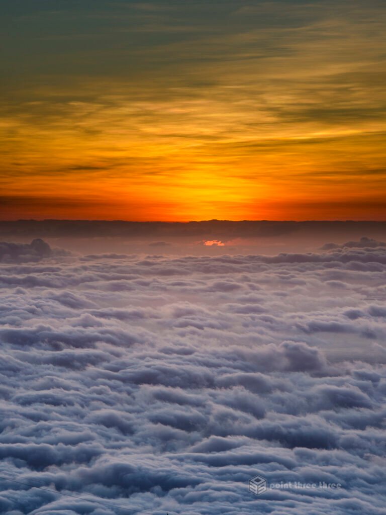Haleakalā Clouds and Sunset Haleakalā National Park
