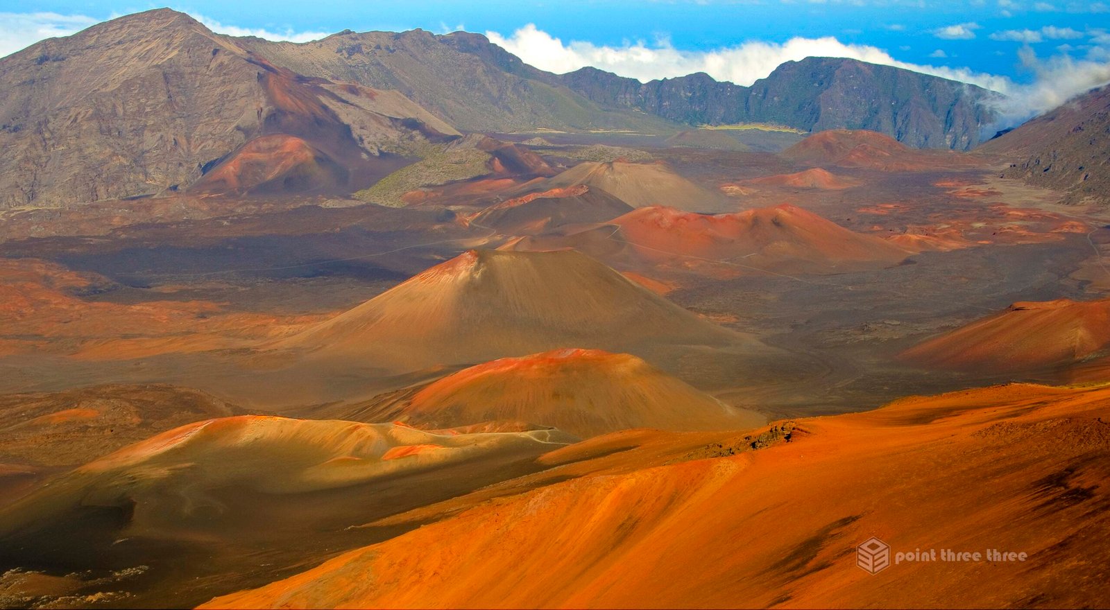 Volcanic Cinder Cones in Haleakalā National Park Maui