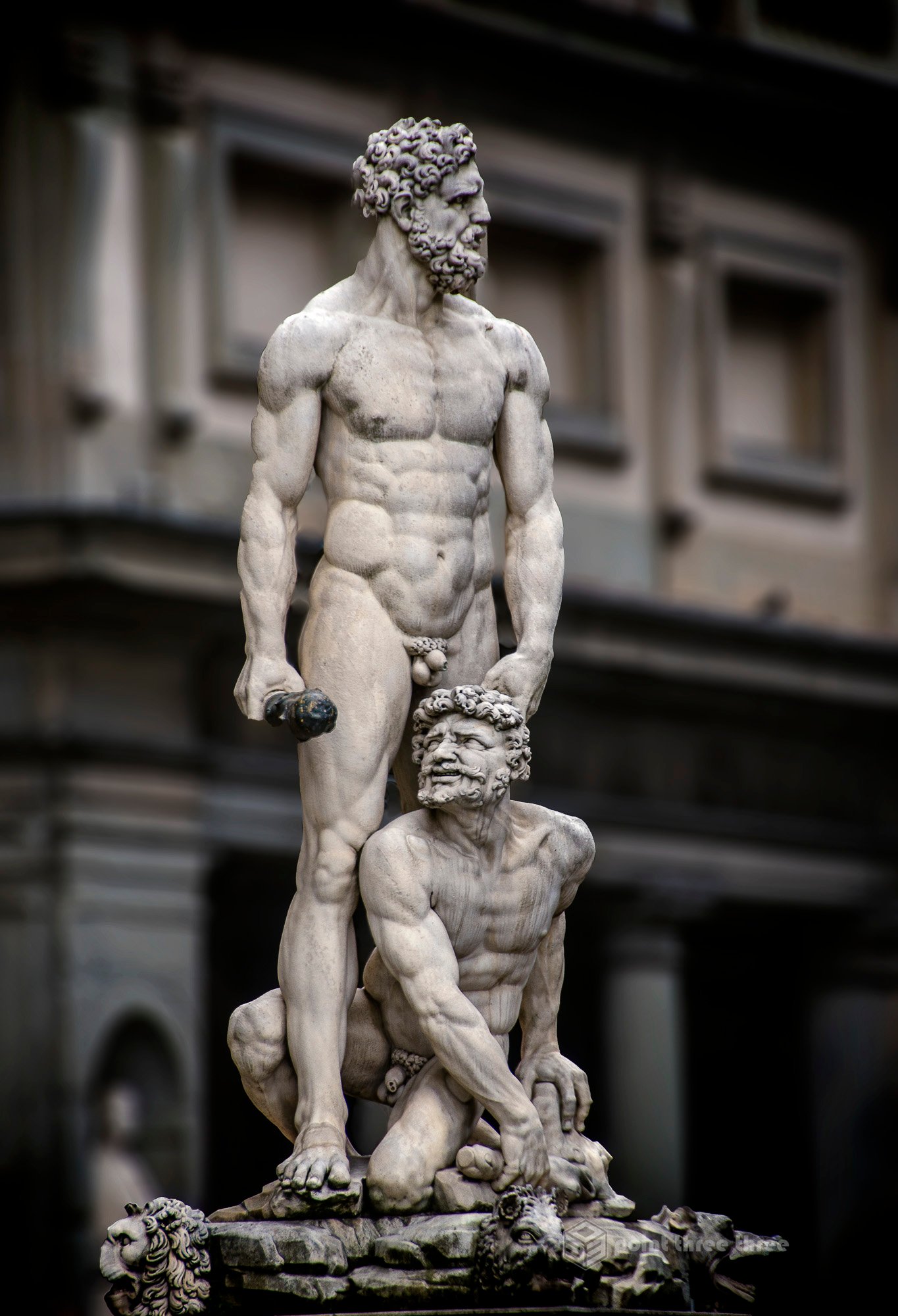 Hercules and Cacus by Baccio Bandinelli Florence Italy