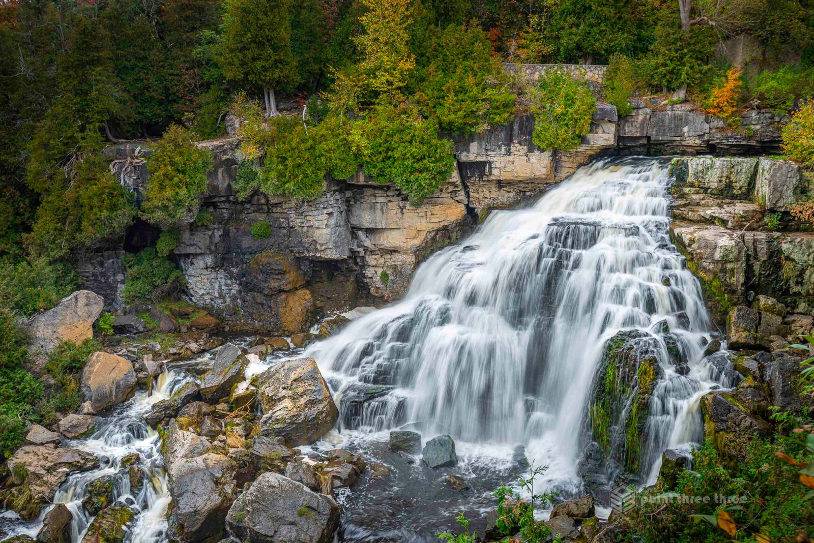 Fall Colors and Inglis Falls, Ontario