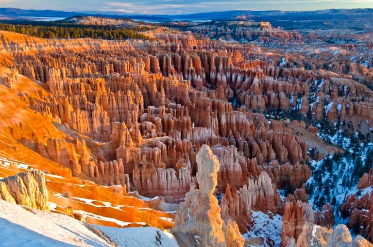 Inspiration Point Sunrise Bryce Canyon National Park