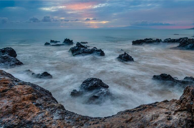 Sunset at Charley Young and Kamaole Beach Park I Kihei Maui