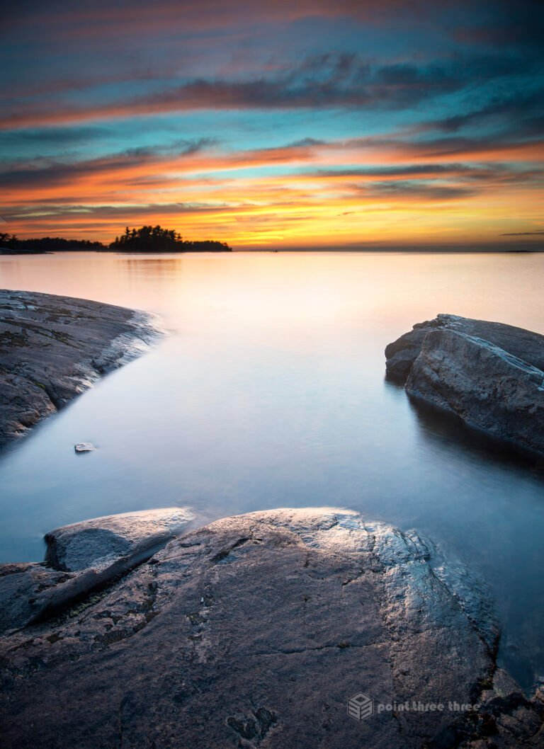 Lake Nipissing Sunset, North Bay, Ontario