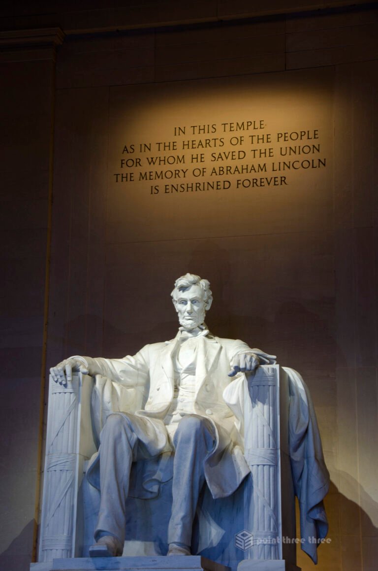 Lincoln Memorial Washington DC at night