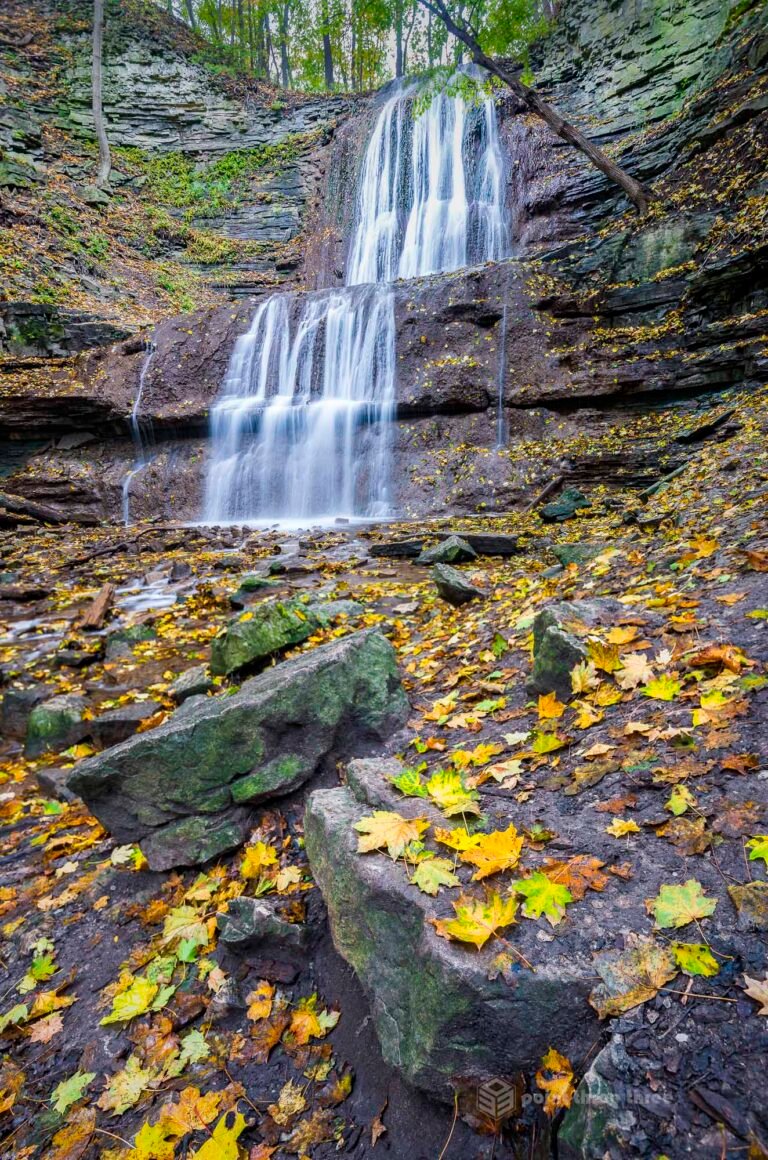 Fall Colors, Sherman Falls, Hamilton, Ontario