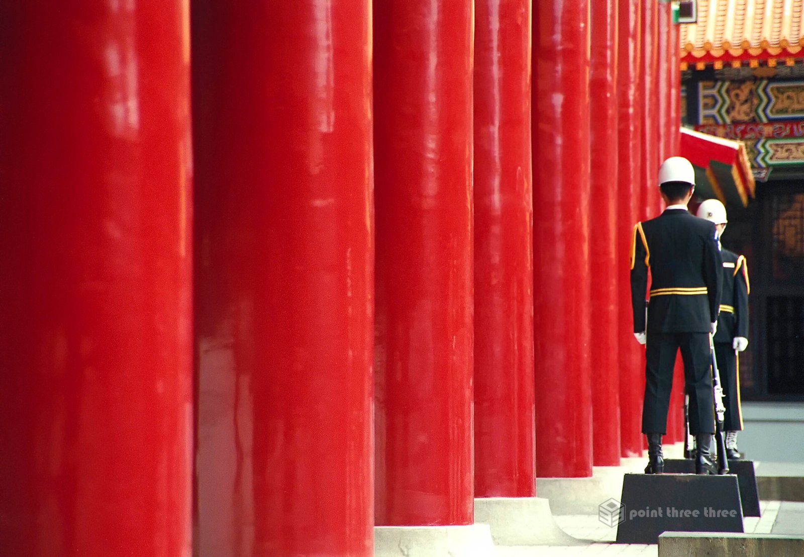 Guards at The National Revolutionary Martyrs’ Shrine, Taipei, Taiwan