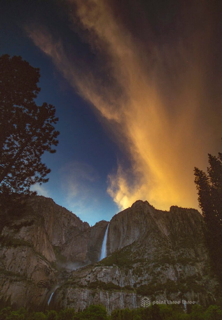 Yosemite Falls Sunset, Yosemite National Park, California