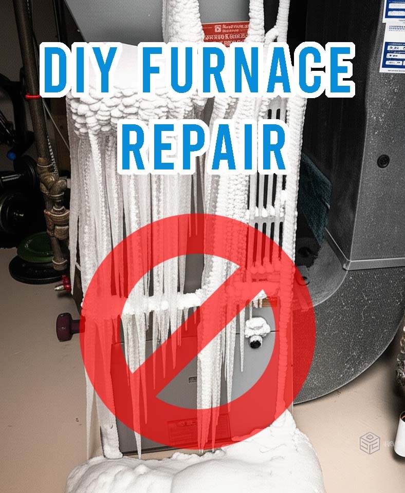 Furnace Blowing Cold Air. DIY Furnace Repair.