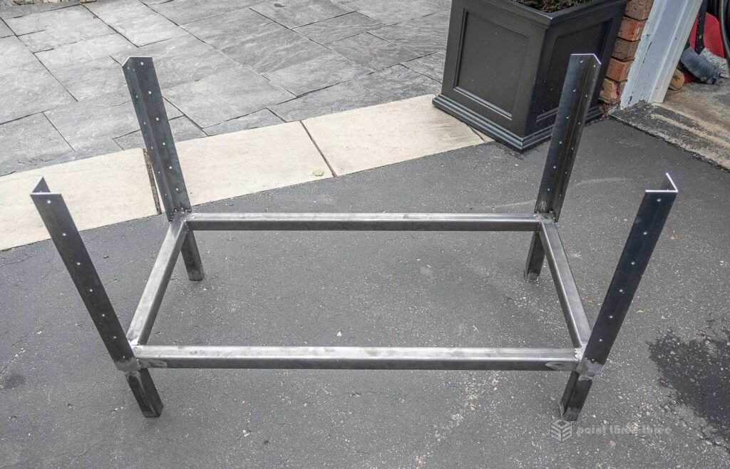 Welding and Grinding of Steel frame complete