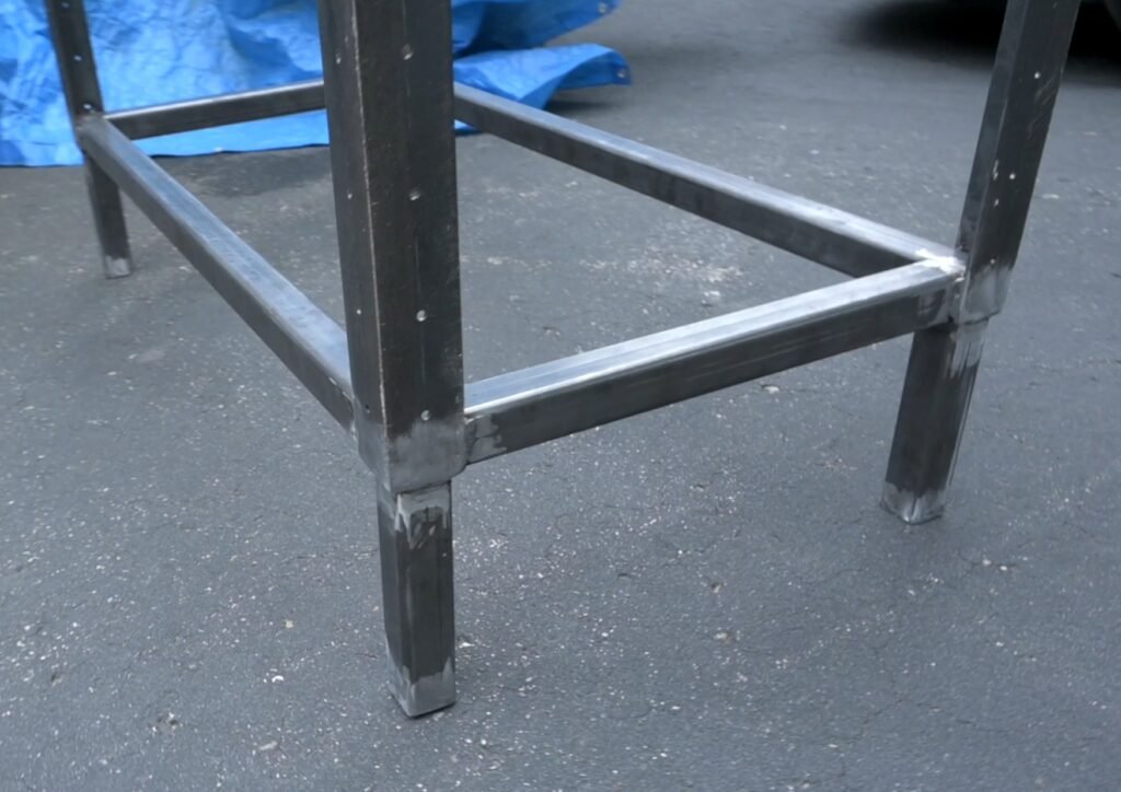 Welding and Grinding for Steel Frame Complete