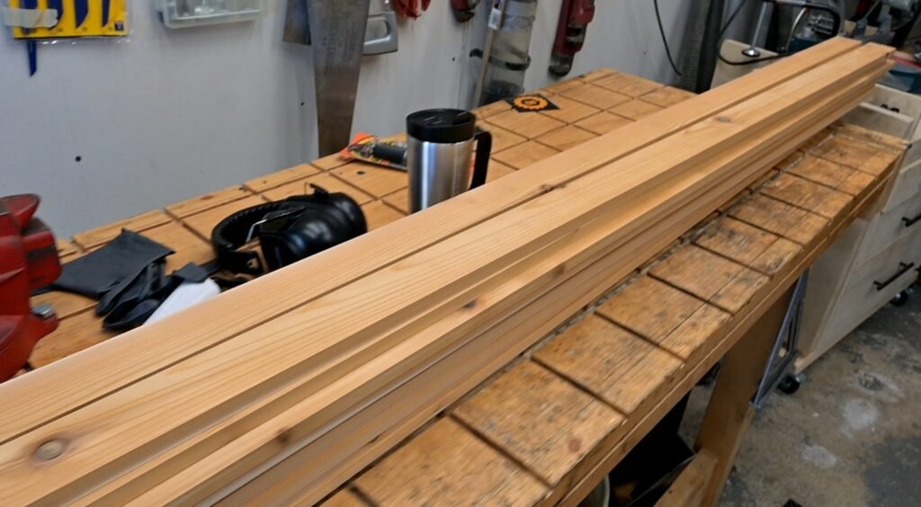 Cedar Wood Slats - 1" x 6" x 6' Cut to width