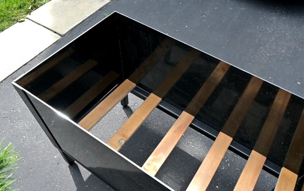 ACM sides and base Supports assembled