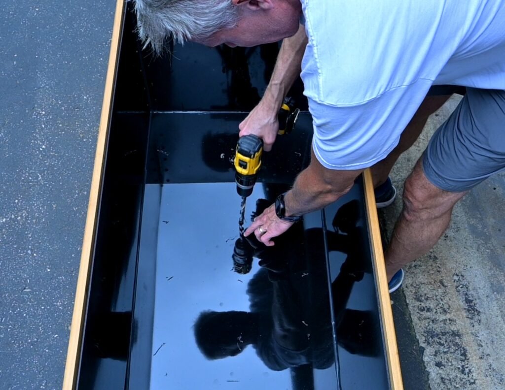 ACM Box drainage holes